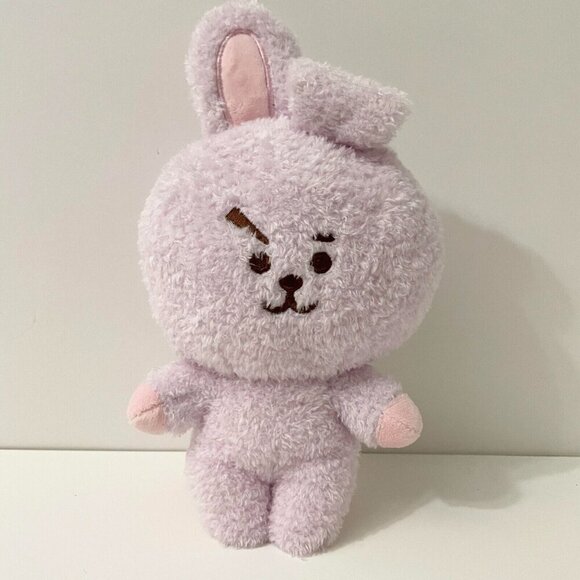 BTS BT21 Cooky Plush 7 Inch Tall Jungkook Line Friends Stuffed Animal Bunny - Picture 1 of 16